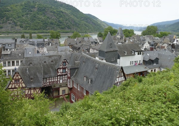 Impression of Bacharach at the Middle Rhine in Germany