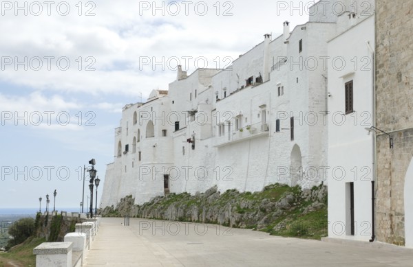 Impression of Ostuni, a city in Apulia, Italy