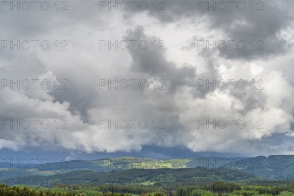 Scenery around Saulxures, a commune in the Bas-Rhin department in Grand Est in north-eastern France
