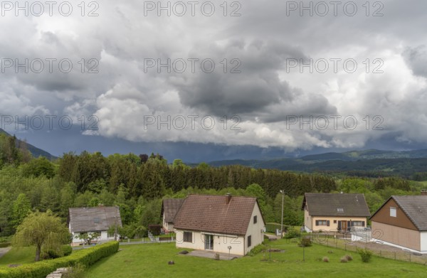 Scenery around Saulxures, a commune in the Bas-Rhin department in Grand Est in north-eastern France