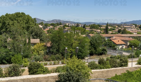 Impression of Carpentras, a commune in the Vaucluse department in the Provence region in southeastern France