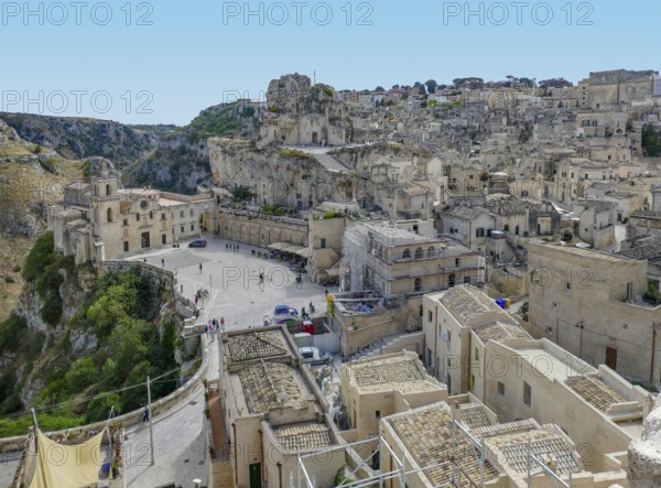 Impression around Matera in the region of Basilicata in Southern Italy