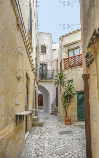 Idyllic scenery in Otranto, a town in Apulia, Southern Italy