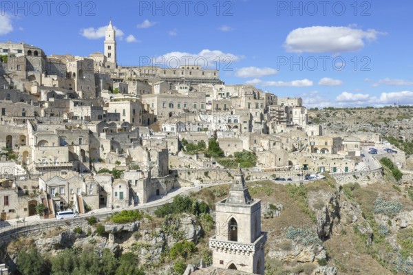 Impression around Matera in the region of Basilicata in Southern Italy