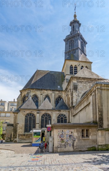 Small church named Église Saint-Jacques de Reims in Reims, the most populous city in the French department of Marne