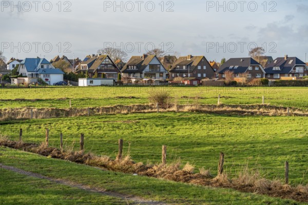 Scenery around Maasholm, a municipality in Schleswig-Holstein, Northern Germany