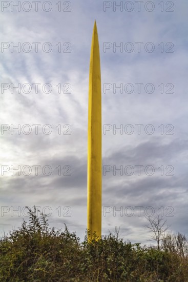 Sculpture named Tremblement de Ciel, located in Metz, a city in the Lorraine region in France