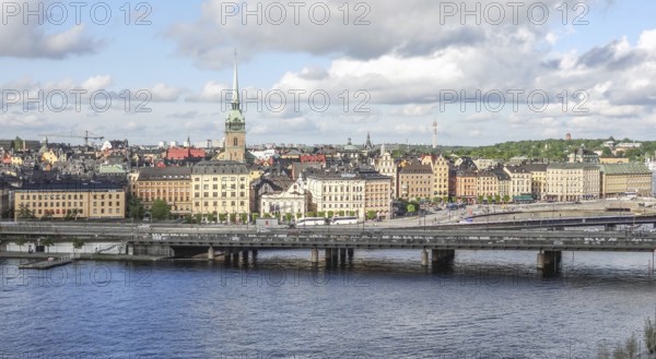 City view of Stockholm, the capital of Sweden