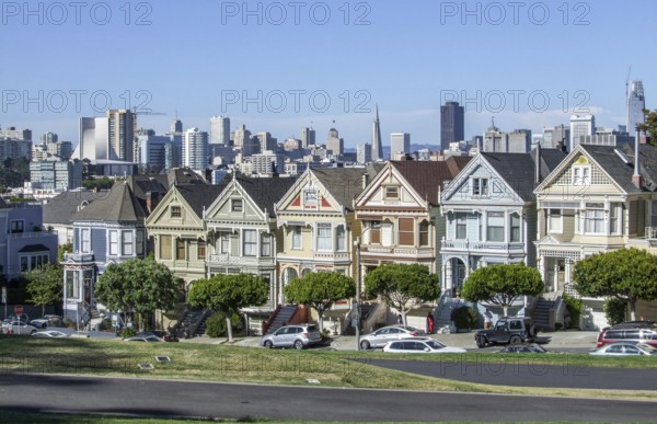 City view of San Francisco, a city in California, USA