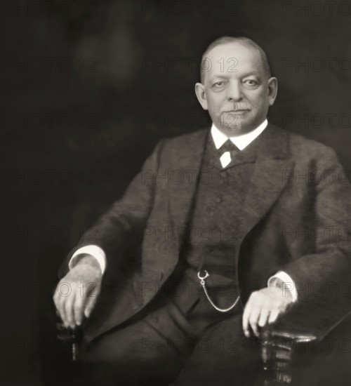 August Thyssen, 1842 – 1926, German industrialist, founder and controlling shareholder of Thyssen & Co, digitally edited