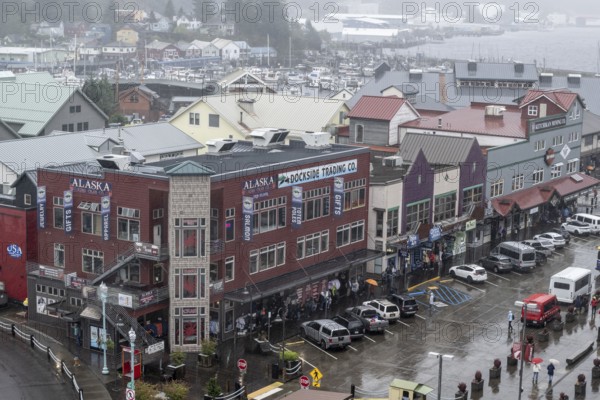 Ketchikan, harbour area, Alaska, USA
