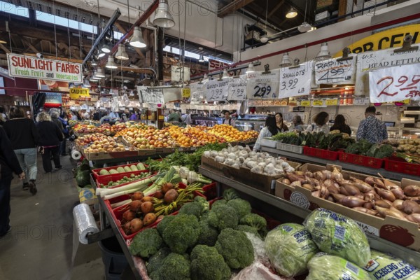 Market Hall, Granville Island, Vancouver, Canada