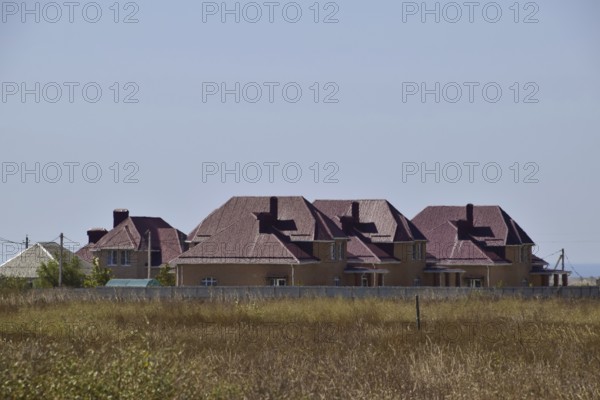 Roof metal sheets. Taman, Krasnodar Krai, Russia
