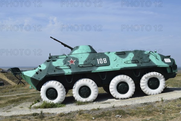 Infantry fighting vehicle. Military vehicle . Taman, Krasnodar Krai, Russia
