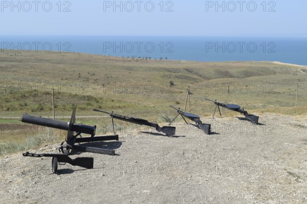 Fake manual small arms during the Second World War. Taman, Krasnodar Krai, Russia