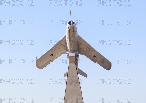 Monument to the fighter aircraft. Taman, Krasnodar Krai, Russia