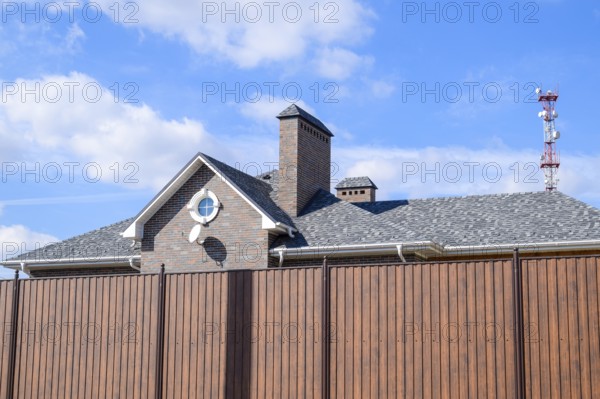Asphalt shingle. Atyrau, Kazakhstan