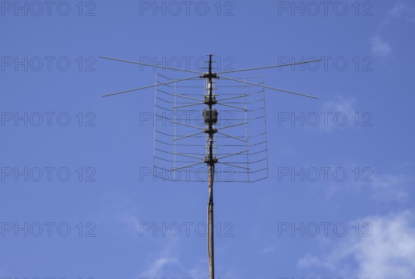 The television antenna for reception of radio TV of a signal. Atyrau, Kazakhstan