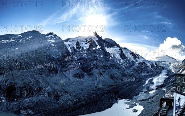 National Park Hohe Tauern With Mountain Grossglockner The Highest Mountain Peak Of Austria And The Alps, Austria