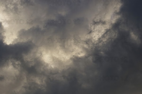 Sky with cloud formations, Province of Quebec, Canada