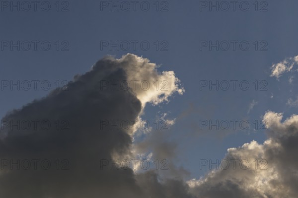 Sky with cloud formations, Province of Quebec, Canada