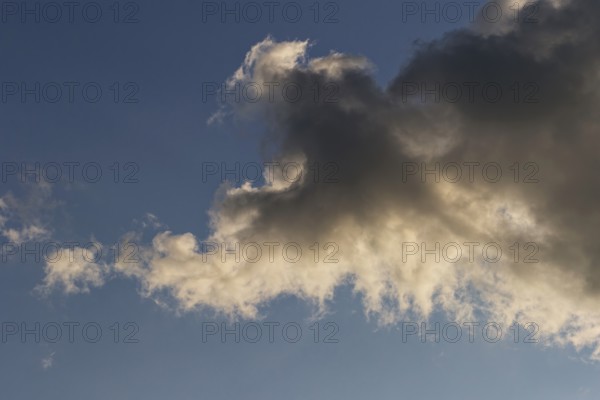 Sky with cloud formations, Province of Quebec, Canada
