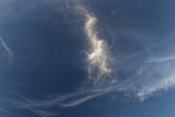 Sky with cloud formations, Province of Quebec, Canada