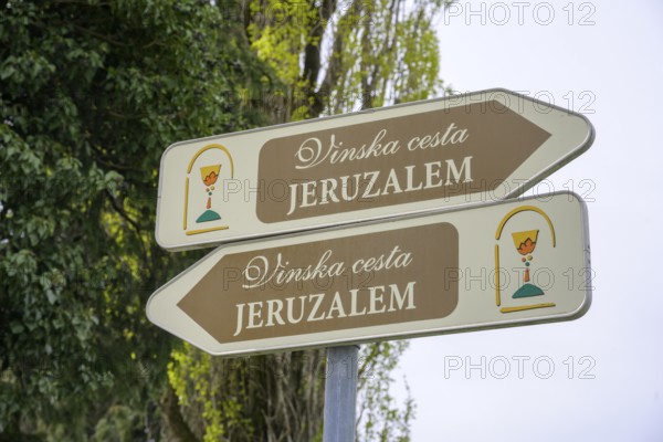 All roads lead to Jeruzalem, municipality of Ljutomer, Slovenia