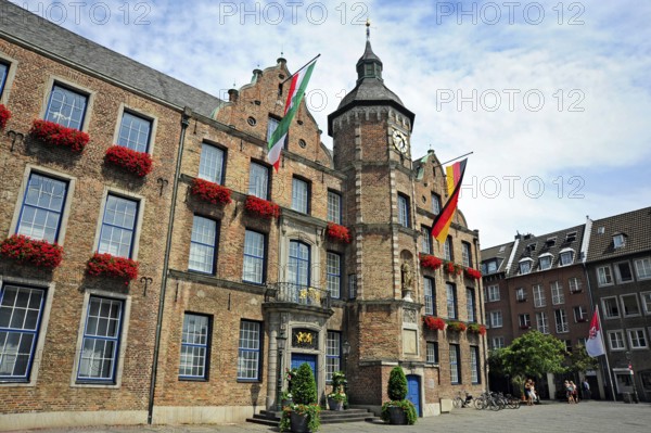 Rathaus am Marktplatz, Old Town, Düsseldorf, Rhineland, North Rhine-Westphalia, North Rhine-Westphalia, Germany