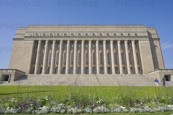 National Parliament, Eduskuntatalo Parliament Building, Mannerheimintie, Helsinki, Finland