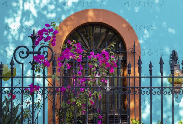 Mazatlan, Mexico, Colorful colonial streets in historic center near Malecon and tourist attractions