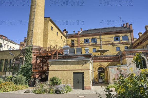 Chimney, Futuring Installation, former Bötzow Brewery, Prenzlauer Allee, Prenzlauer Berg, Pankow, Berlin, Germany
