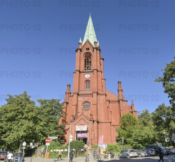 Gethsemanekirche, Stargarder Straße, Prenzlauer Berg, Pankow, Berlin, Germany