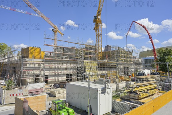 Construction site, civil engineering, Museum of the 20th century - berlin modern, Potsdamer Straße, Kulturforum, Mitte, Berlin, Germany