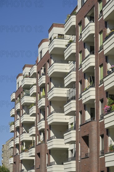 Residential building, new build, Ella-Kay-Straße, Prenzlauer Berg, Pankow, Berlin, Germany