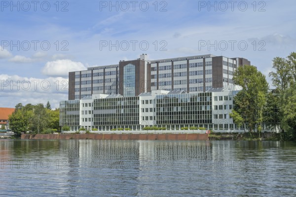 Office building, Borsighafen, Tegel, Reinickendorf, Berlin, Germany