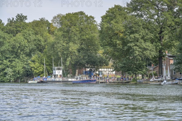 Scharfenberg Island, Tegeler See, Tegel, Reinickendorf, Berlin, Germany
