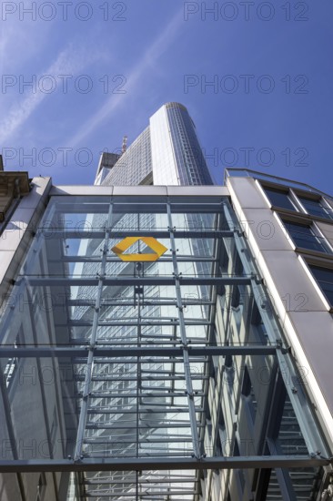 Commerzbank Head Office Frankfurt in the Commerzbank Tower Germany's tallest skyscraper in Frankfurt am Main, Germany
