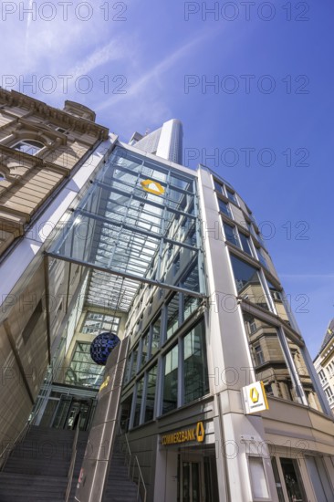 Commerzbank Head Office Frankfurt in the Commerzbank Tower Germany's tallest skyscraper in Frankfurt am Main, Germany