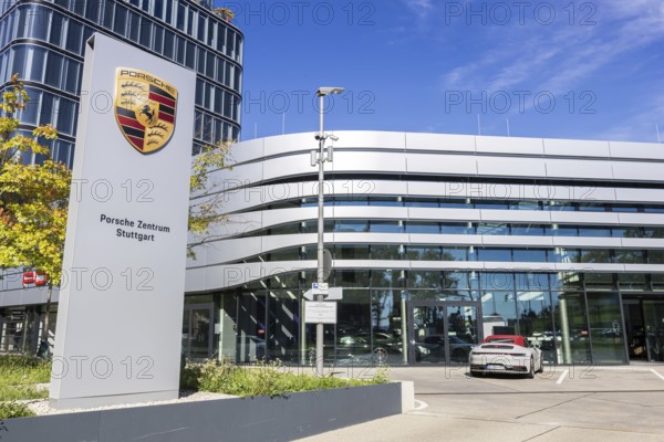 Porsche Centre Autohaus am Pragsattel in Stuttgart, Germany