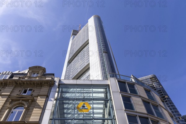 Commerzbank Head Office Frankfurt in the Commerzbank Tower Germany's tallest skyscraper in Frankfurt am Main, Germany