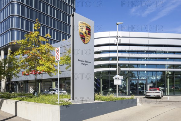 Porsche Centre Autohaus am Pragsattel in Stuttgart, Germany
