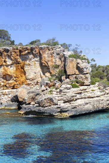 Cala S'Almonia beach on the island of Majorca in the Mediterranean Sea holiday in Cala S'Almonia, Spain