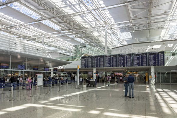 Lufthansa Terminal 2 at Munich Airport, Germany