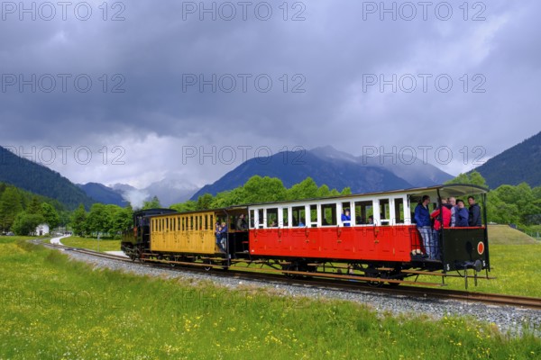 Achensee railway, steam locomotive, Achensee, Tyrol, Austria