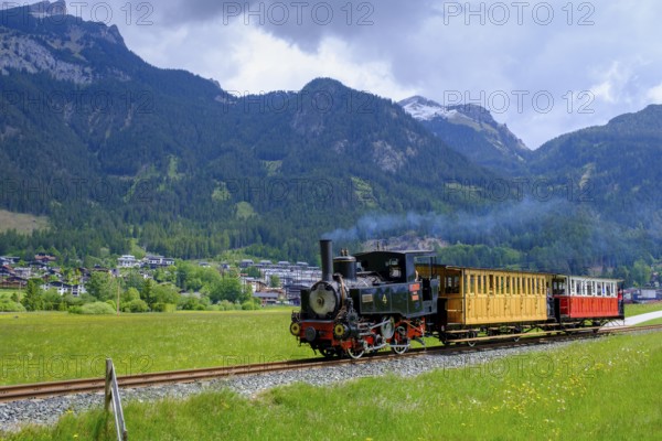 Achensee railway, steam locomotive, Achensee, Tyrol, Austria