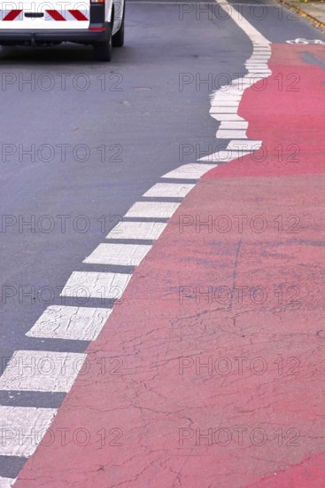 Bicycle, path, marking, Germany