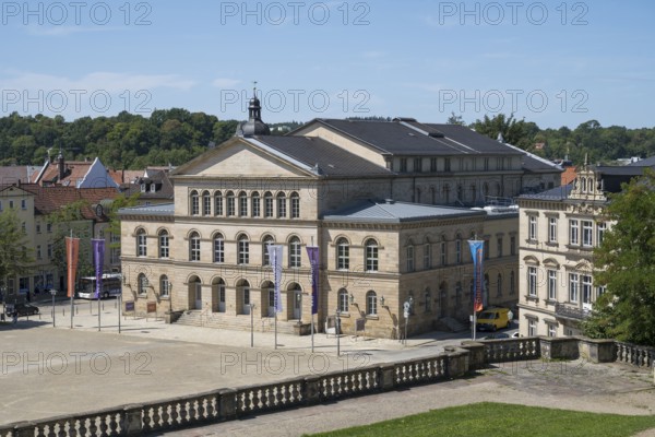 State Theatre, Schlossplatz, Coburg, Upper Franconia, Franconia, Bavaria, Germany