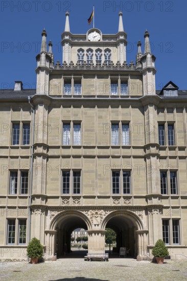 Ehrenburg Castle, Coburg, Upper Franconia, Franconia, Bavaria, Germany