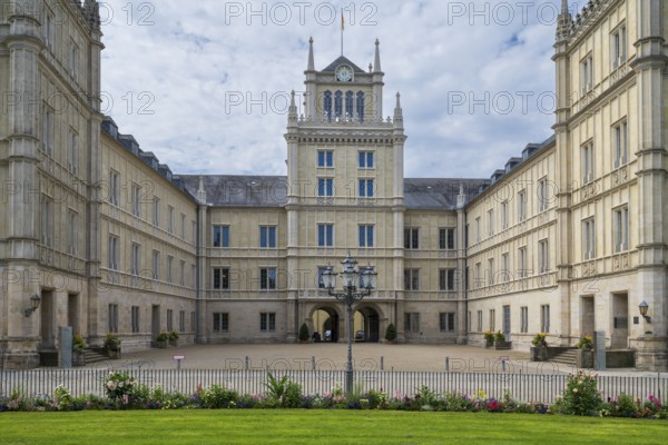 Ehrenburg Castle, Coburg, Upper Franconia, Franconia, Bavaria, Germany